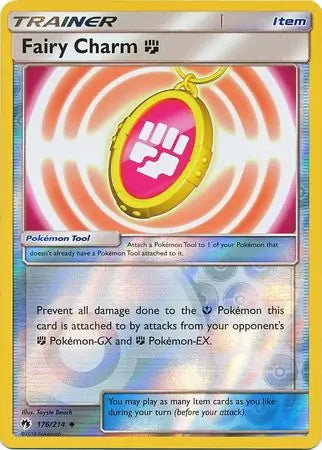 Lost Thunder Fairy Charm Fighting #176/214 reverse holo